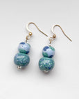 Kazuri Blueshell Earrings