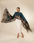Aeshaane Tussar Peace Silk 3-in-1 Capes (Click for more options)
