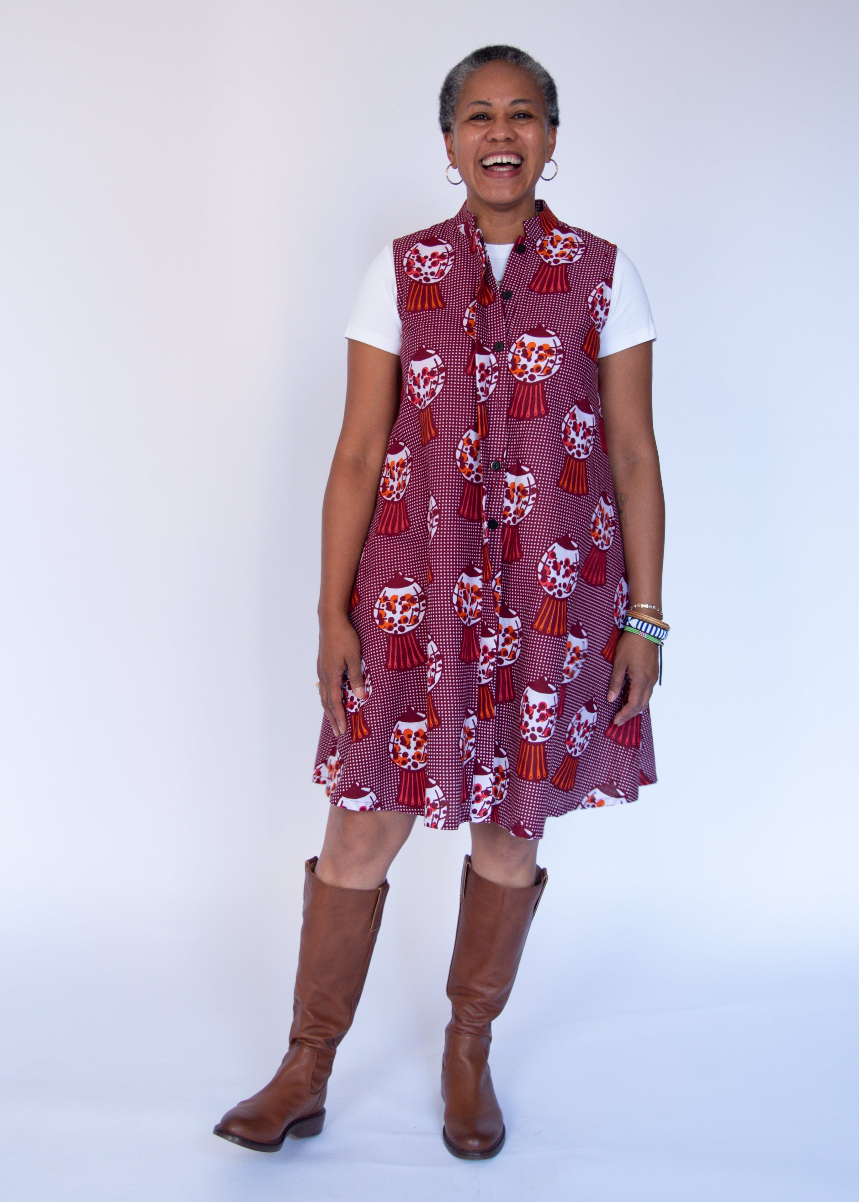 Gumball Sleeveless Dress – Zuri