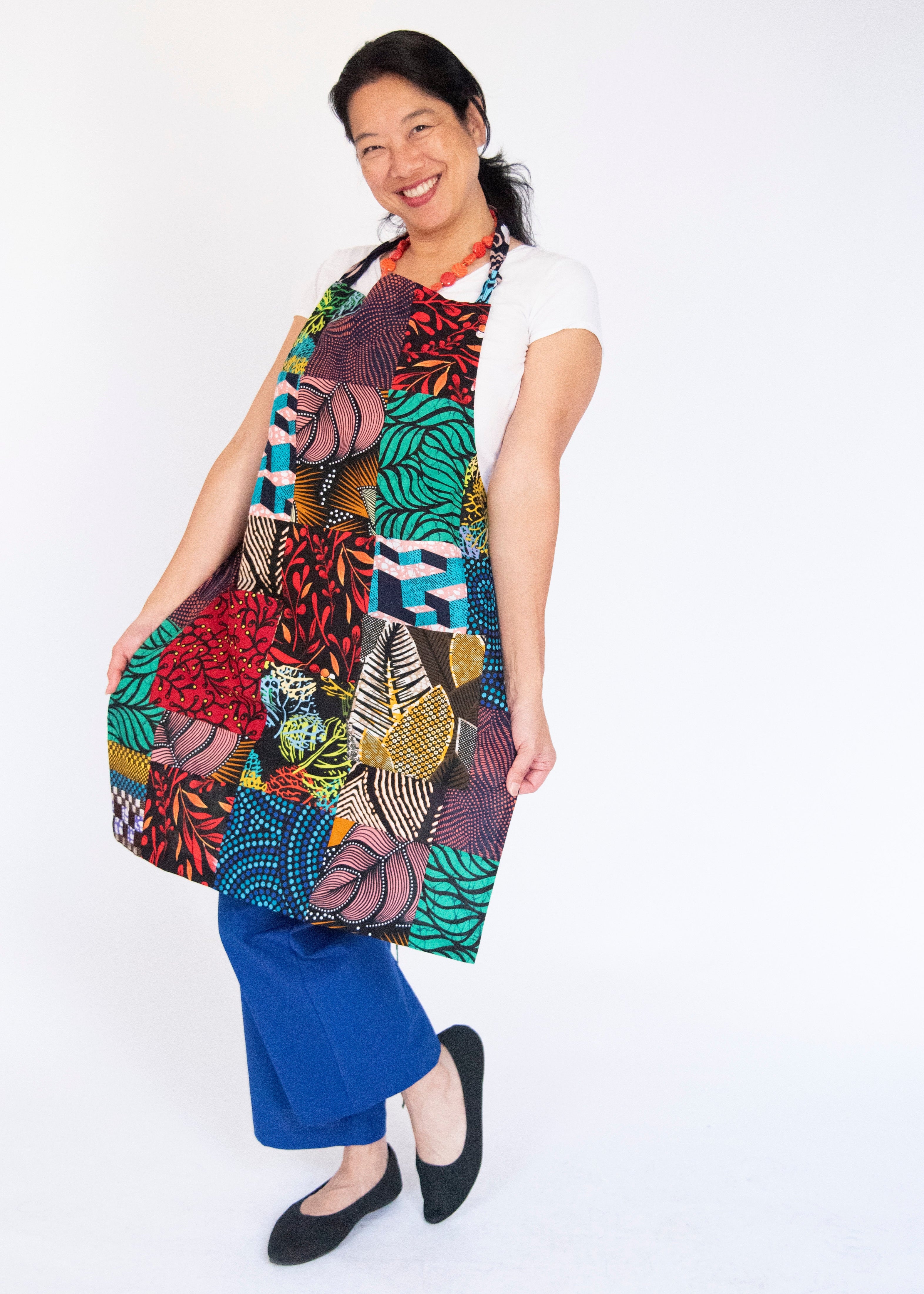 パッチワークエプロン – Zuri