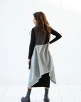 Julahas Light Wool Cape Fusion Graphic - Petite