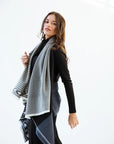 Julahas Light wool Cape Fusion Graphic - Plus