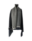 Julahas Light Wool Cape Fusion Graphic - Petite
