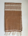 Bronze colored hand Ethiopian cotton hand towel