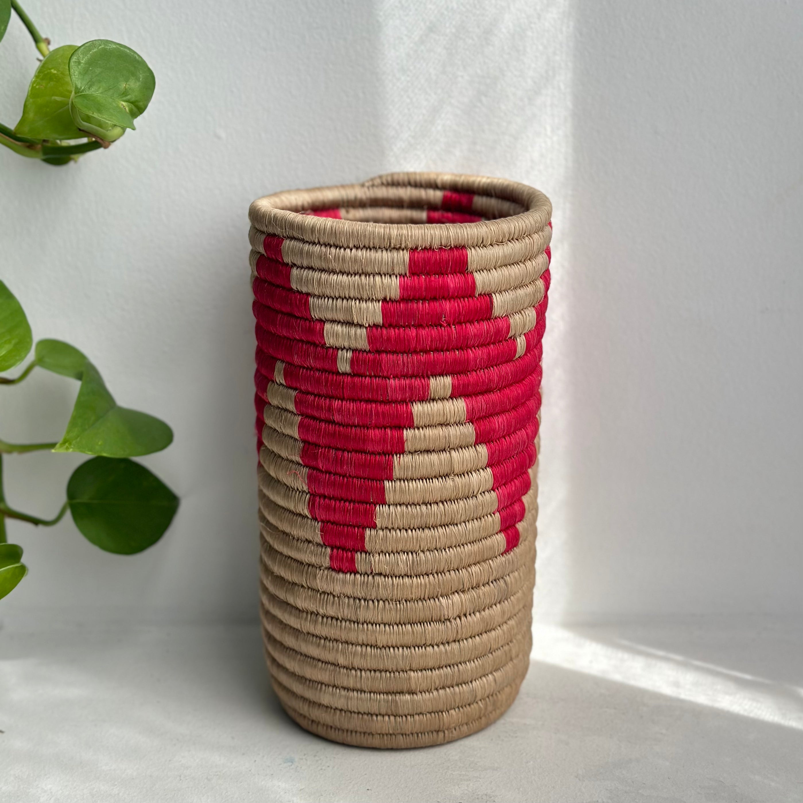Zigzag Woven Vase (click for more colors) – Zuri