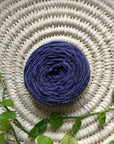 display of lavender colored yarn