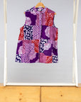 Rooted Patchwork Sleeveless Shirt