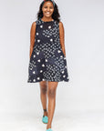 Callisto Patchwork Reversible Shift Dress