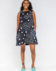 Callisto Patchwork Reversible Shift Dress