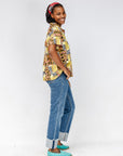 Chasma Relaxed Patchwork Short Sleeved Shirt