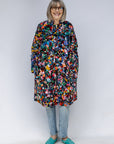 Confetti Reversible Swing Coat