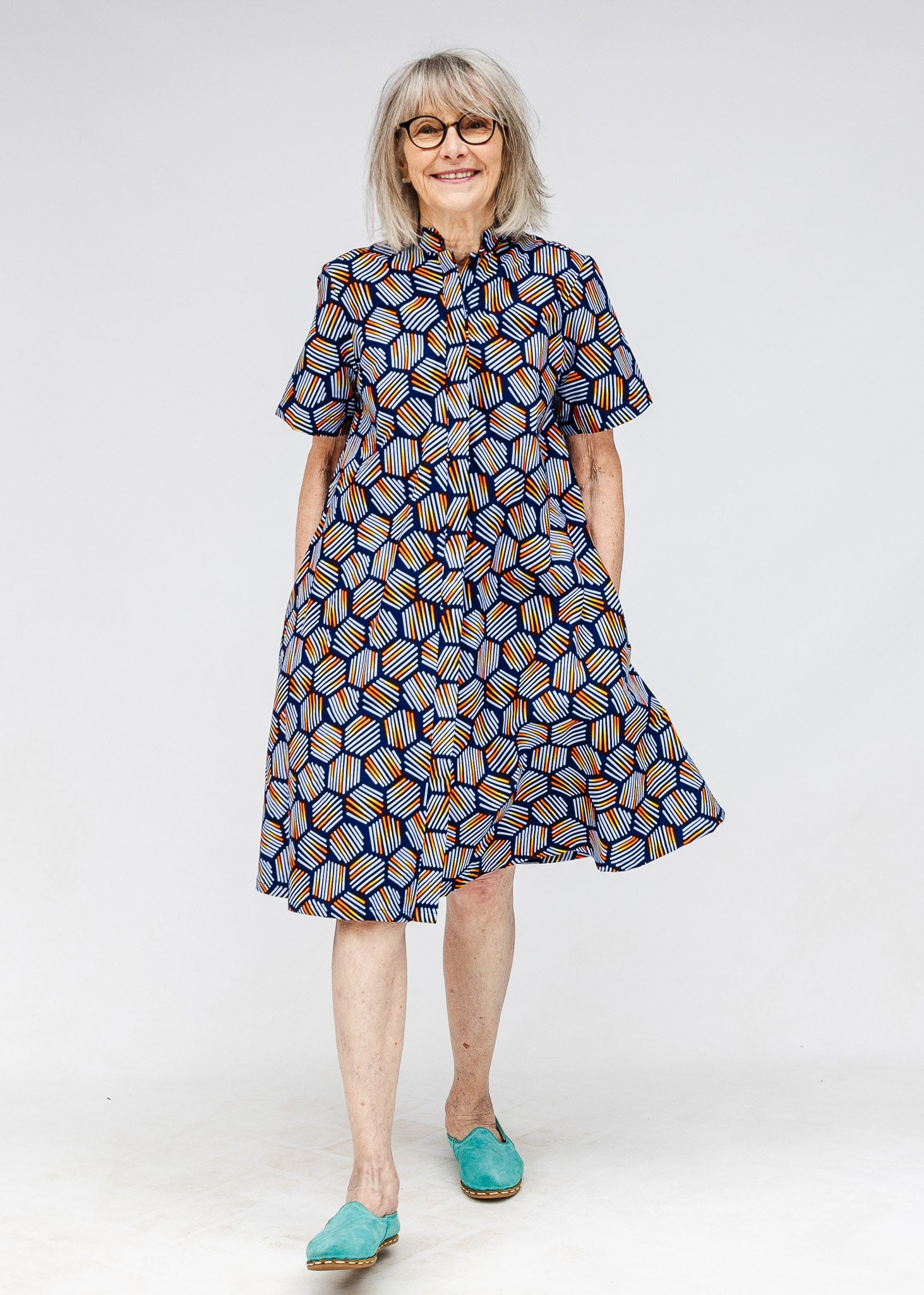 dress Lux Fitted Short Sleeved Dress – Zuri