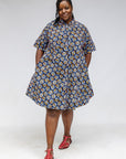 Lux Relaxed Short Sleeved Dress