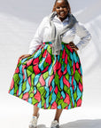 Cloisonne Swing Skirt
