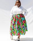 Cloisonne Swing Skirt