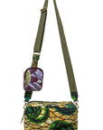Printed Pattern People •Ilo• Crossbody Bag