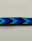 Blue beaded belt