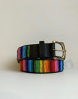 Rainbow Beaded Belt