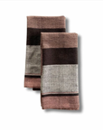 Ethiopian Handwoven Cotton Napkins | Set of 2