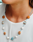 Kazuri Paris Chic Delicate Necklace 22"
