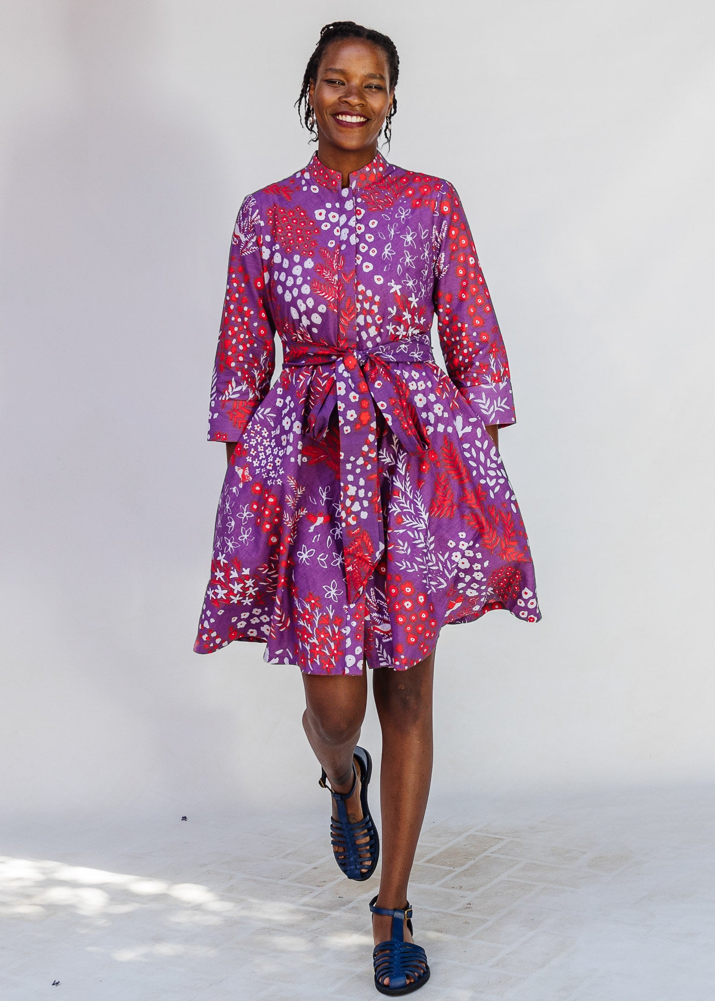 Zuri Women's Reverie African Print Dress, 1X / Long Zuri Women's Reverie African Print Dress, 1X / Long