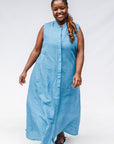 Denim Blues Maxi
