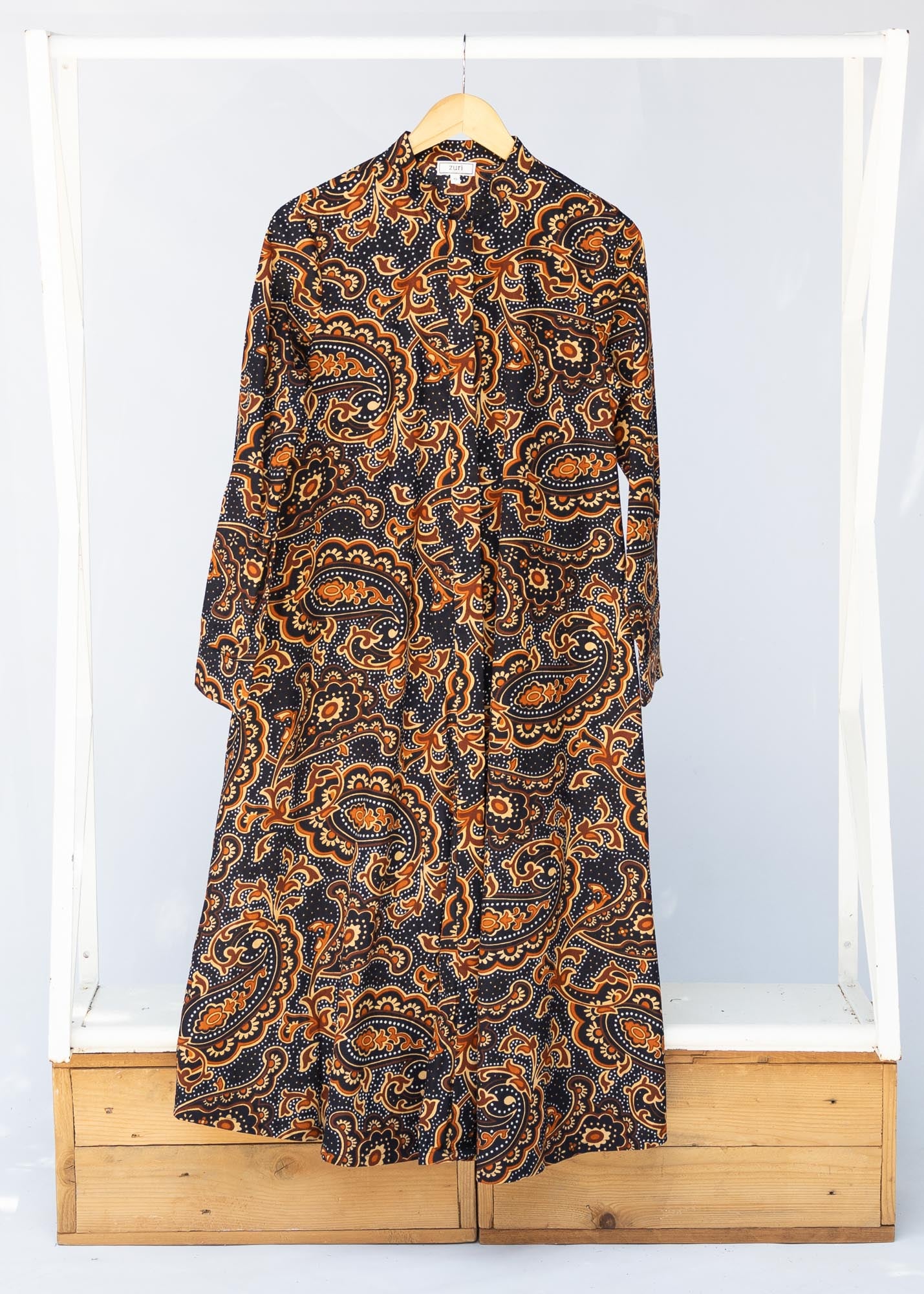 zara paisley maxi dress What a Frill! Midi XL