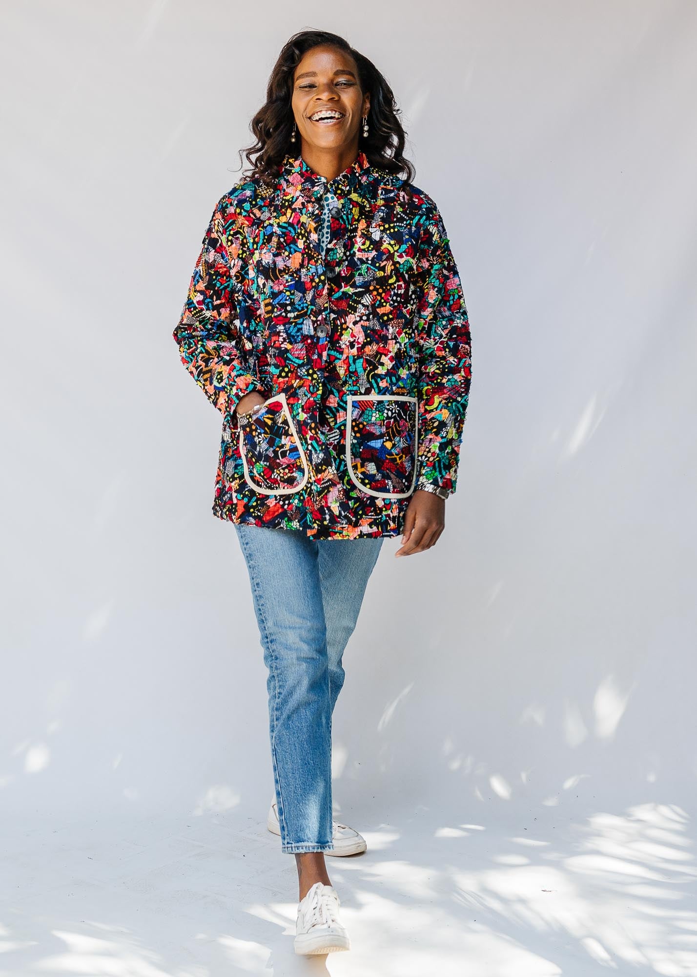 Confetti Reversible Jacket – Zuri