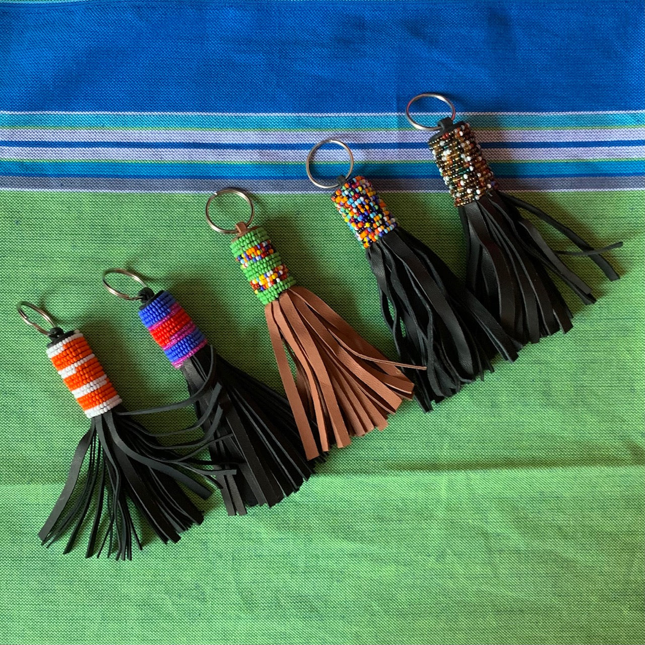 Beaded Keychain – Zuri