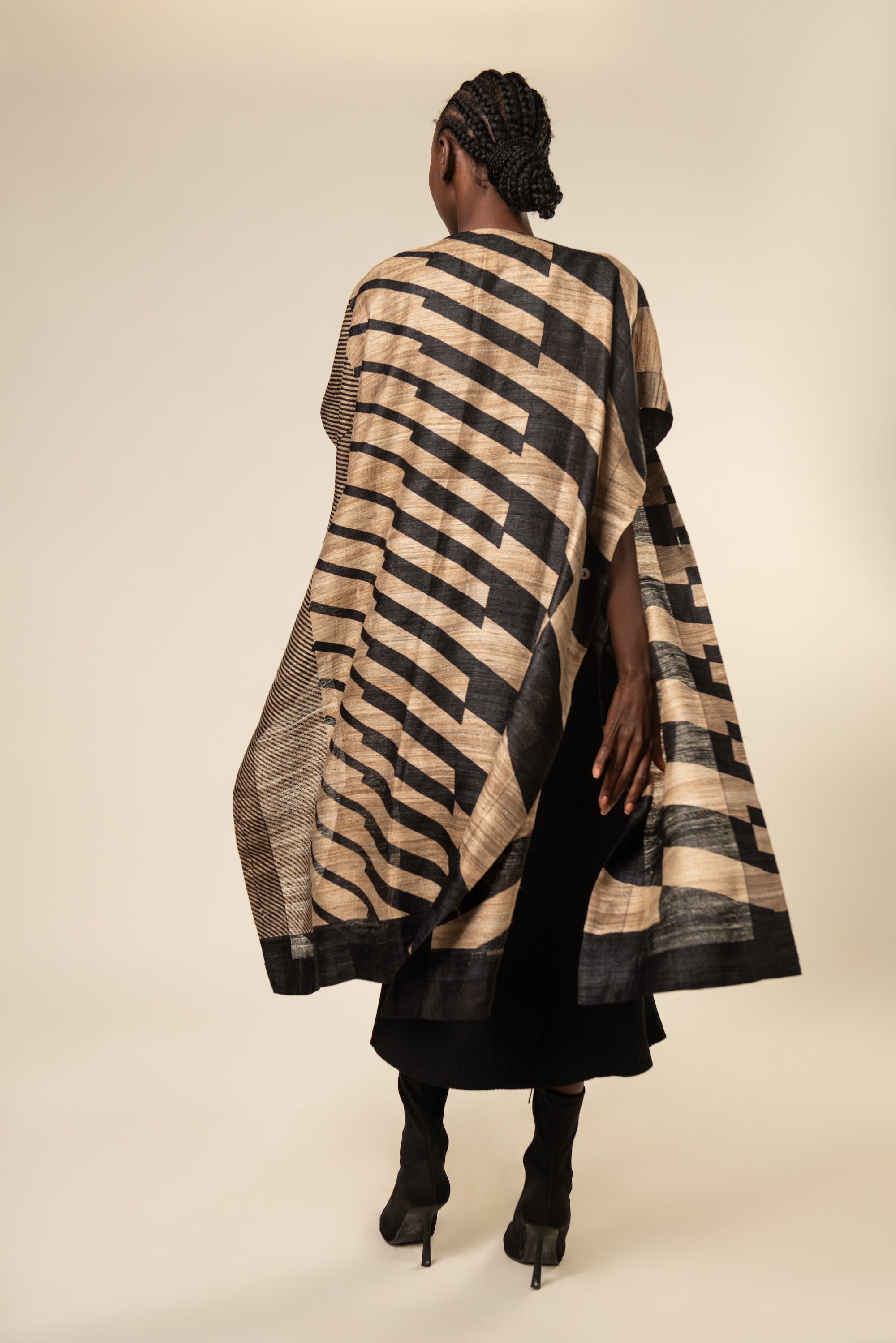 Aeshaane Tussar Peace Silk 4-in-1 Capes (Click for more options)