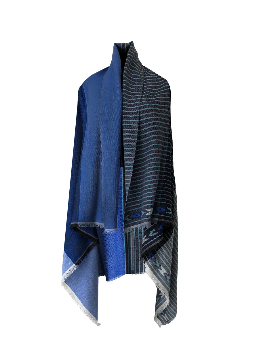 Julahas Light Wool Fusion Blue Cape