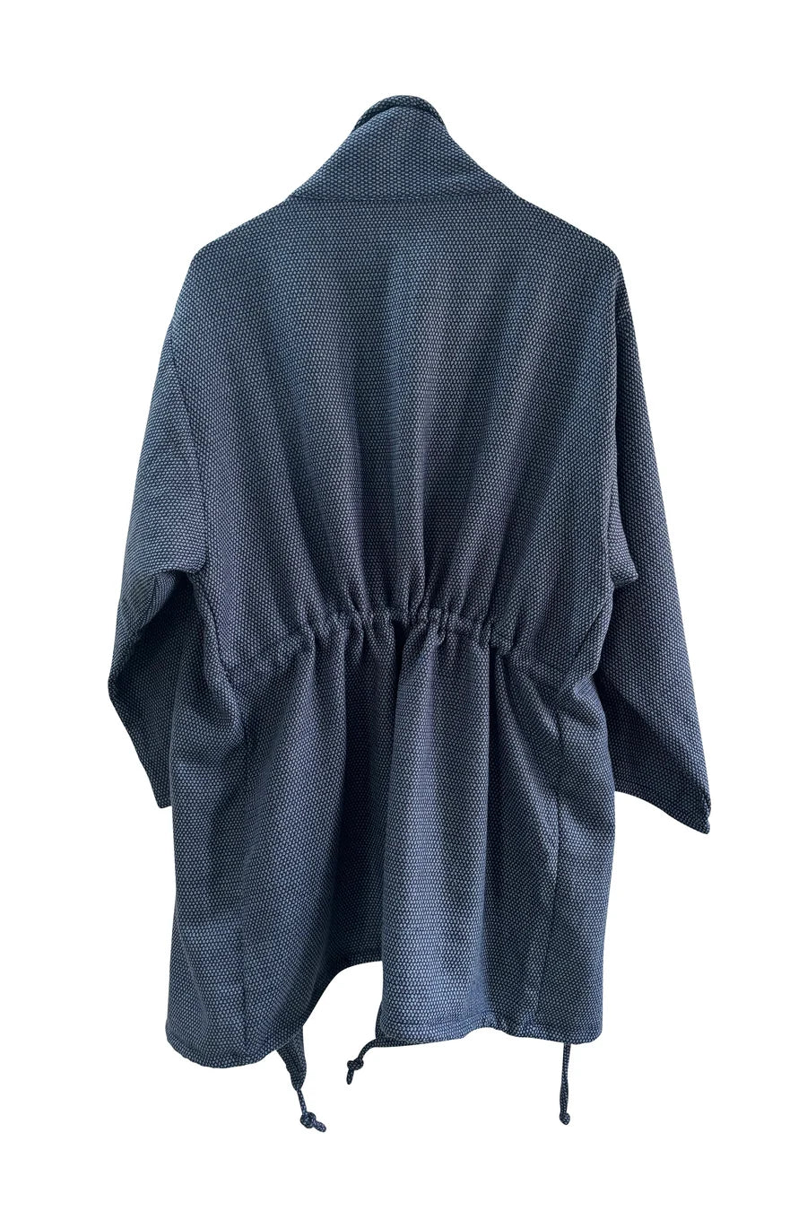 Julahas Wool Drawstring - Blue Honeycomb