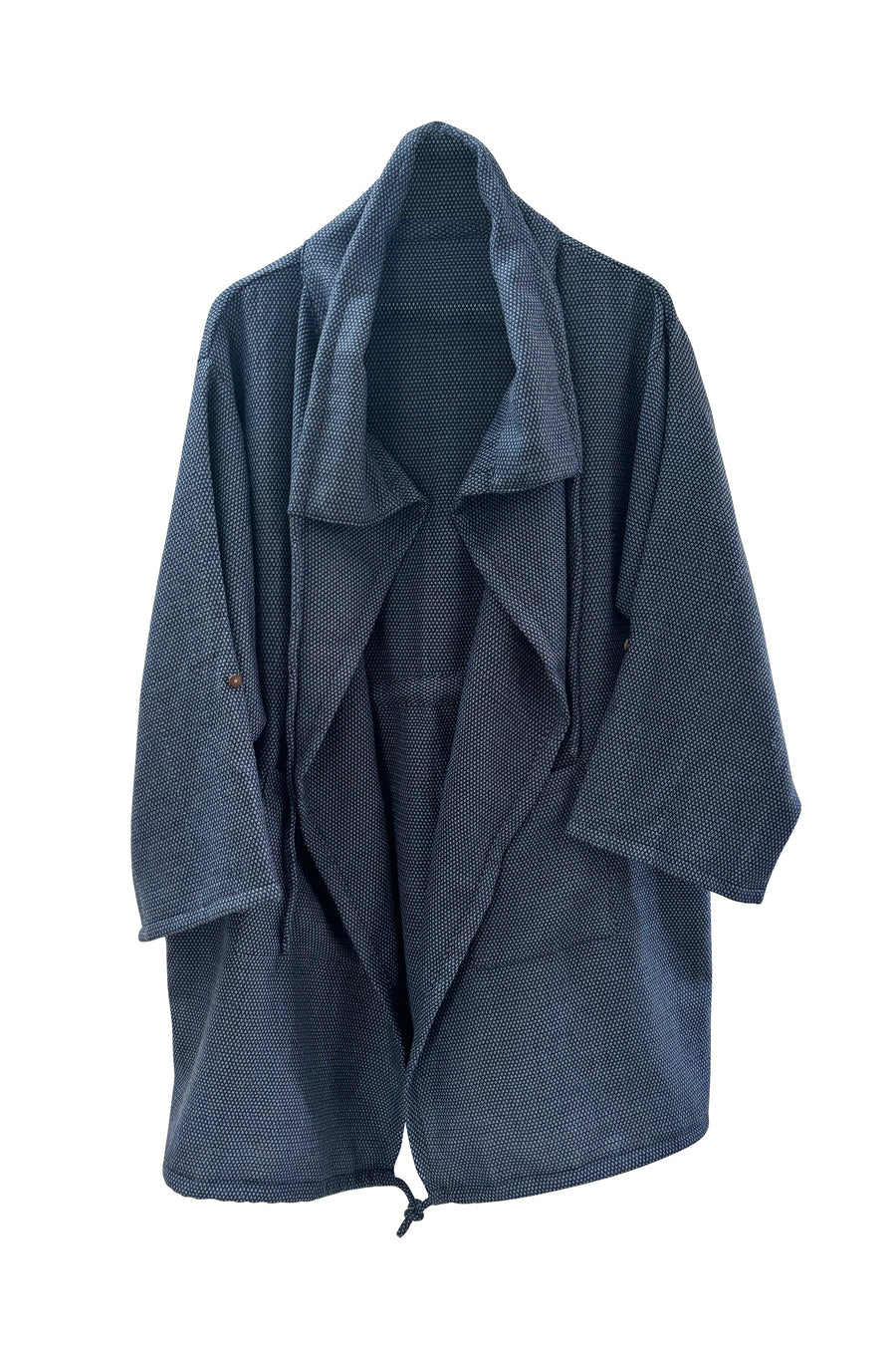 Julahas Wool Drawstring - Blue Honeycomb