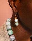 Kazuri Blueshell Earrings