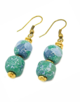Kazuri Blueshell Earrings