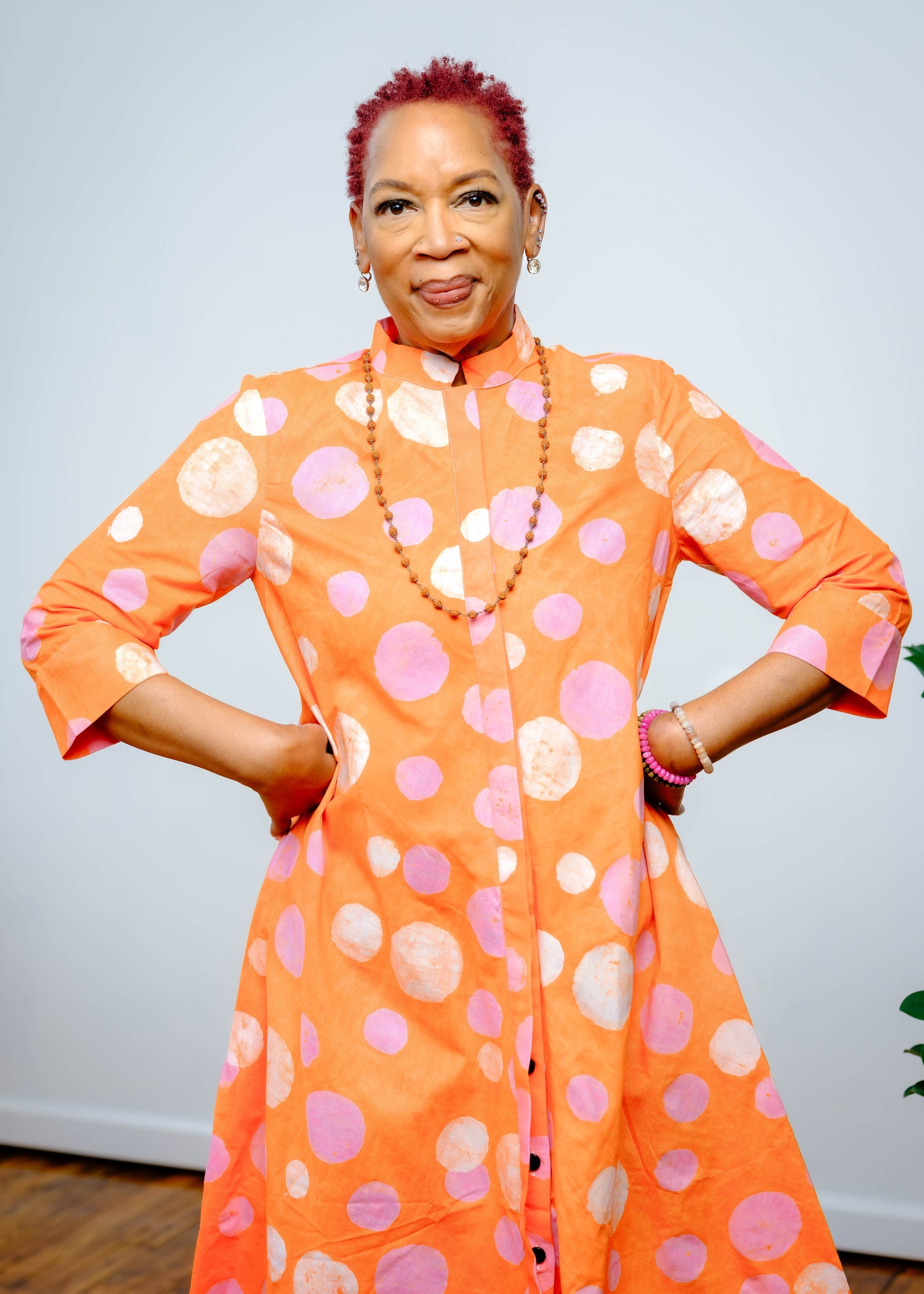orange white polka dot dress Fun Vintage 80s 90s Mini With Pockets safuny Clearance safuny Online Fashion Store was founded on 2019 ORANGE POLKA DOT DRESS -