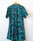 Malachite Short Sleeved Dress