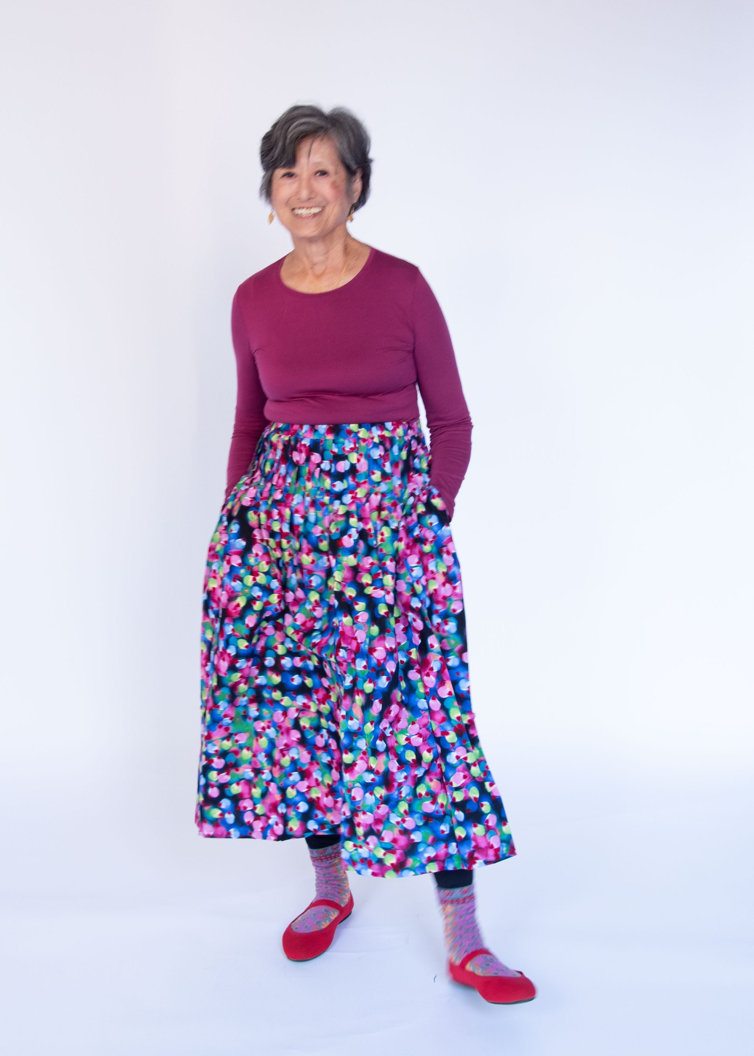 Onomatopoeia Skirt – Zuri