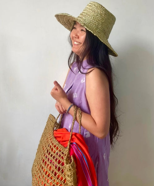 Handwoven Palm Hat – Zuri