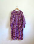 Julahas Blockprint Cotton Kaftan Long Sleeved