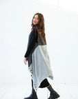Julahas Light Wool Cape Fusion Graphic - Petite
