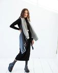 Julahas Light Wool Cape Fusion Graphic - Petite