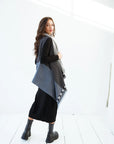 Julahas Light Wool Cape Fusion Graphic - Petite