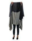 Julahas Light wool Cape Fusion Graphic - Plus