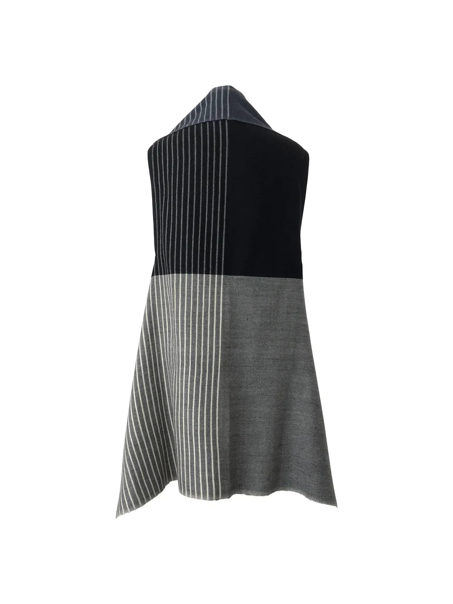 Julahas Light Wool Cape Fusion Graphic - Petite