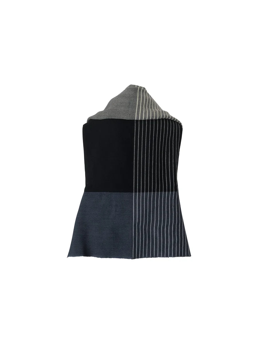 Julahas Light Wool Cape Fusion Graphic - Petite