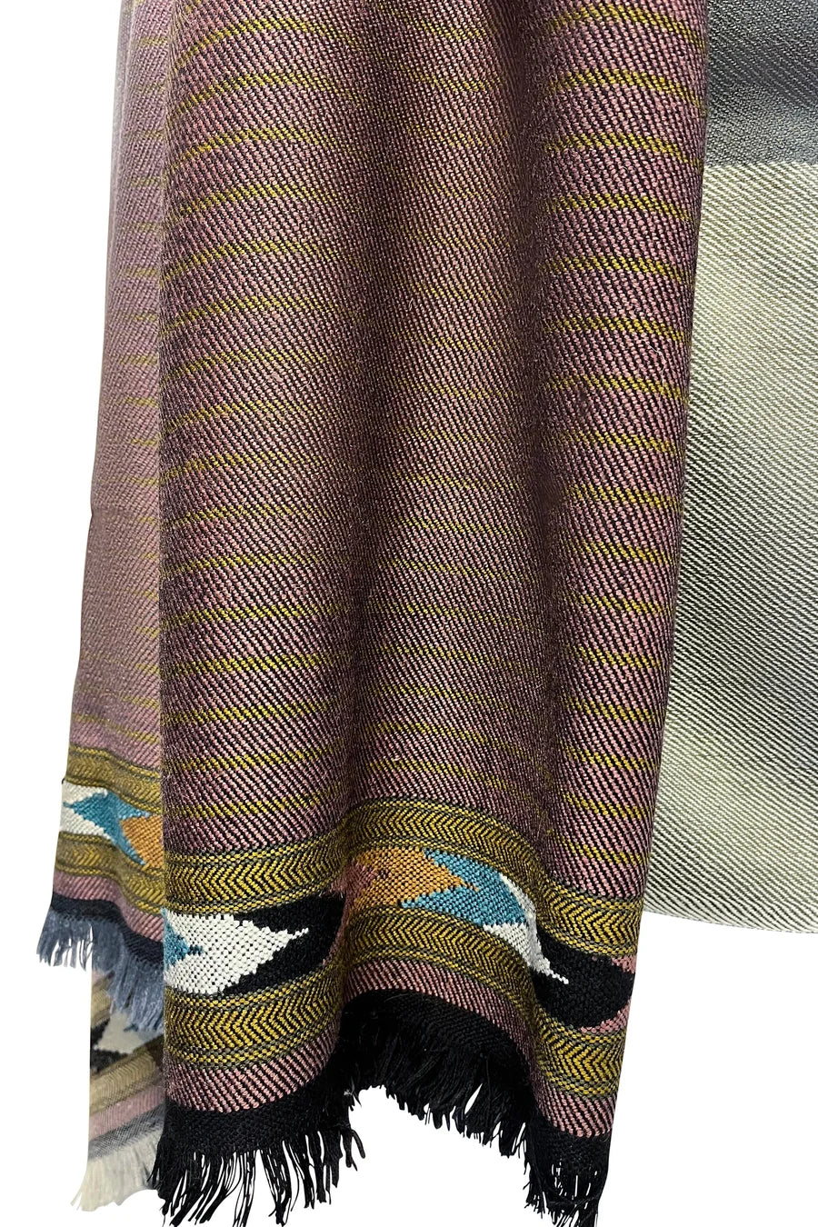 Julahas Light Wool Cape Fusion Dusty Pink