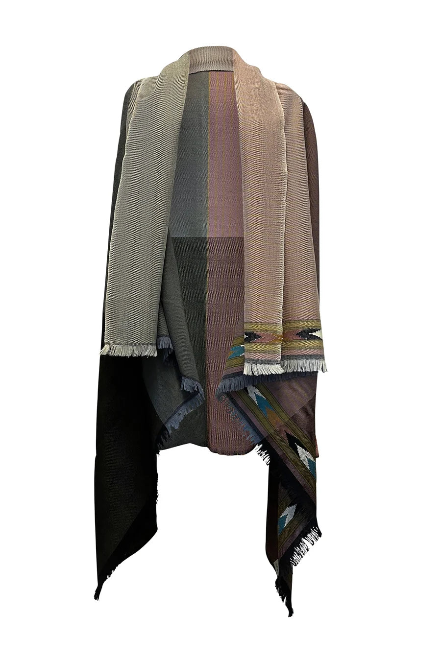 Julahas Light Wool Cape Fusion Dusty Pink
