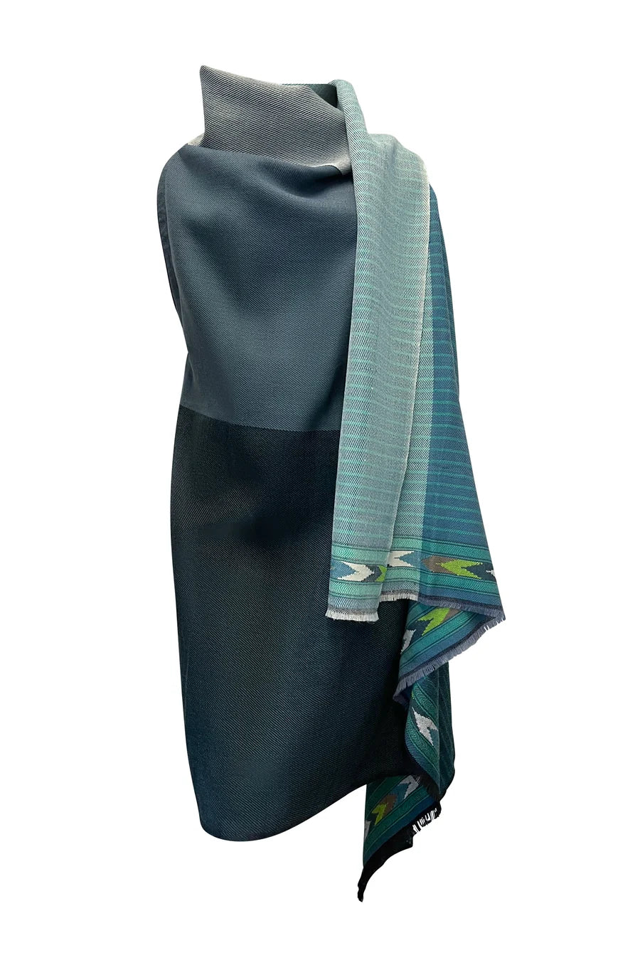 Julahas Light Wool Cape Fusion Teal
