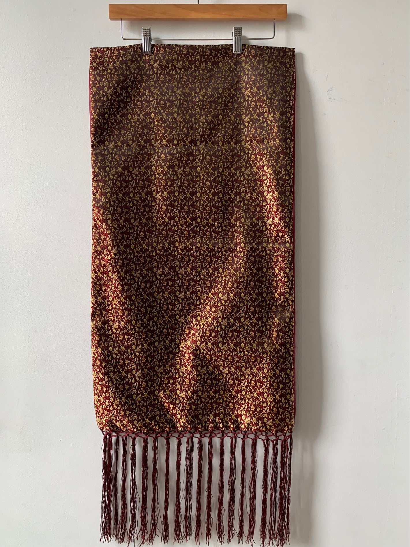 Silk Brocade Scarves